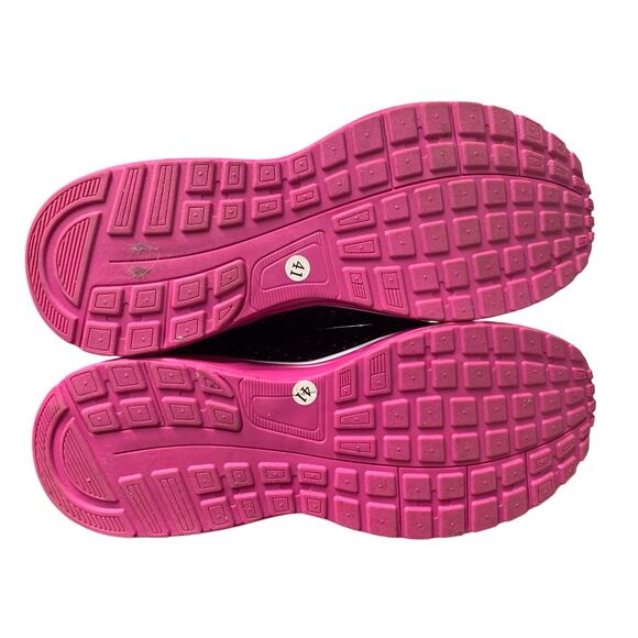 Mehoto Womens Size 9 Navy Pink Lace Up Air Cushioned Athletic Running Shoes - Picture 7 of 7